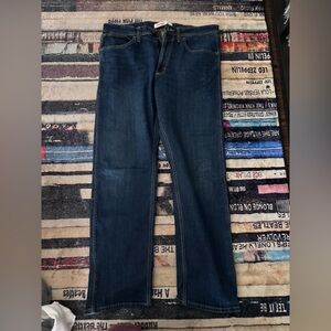 Wrangler Dark Blue Straight Jeans 34 x 32